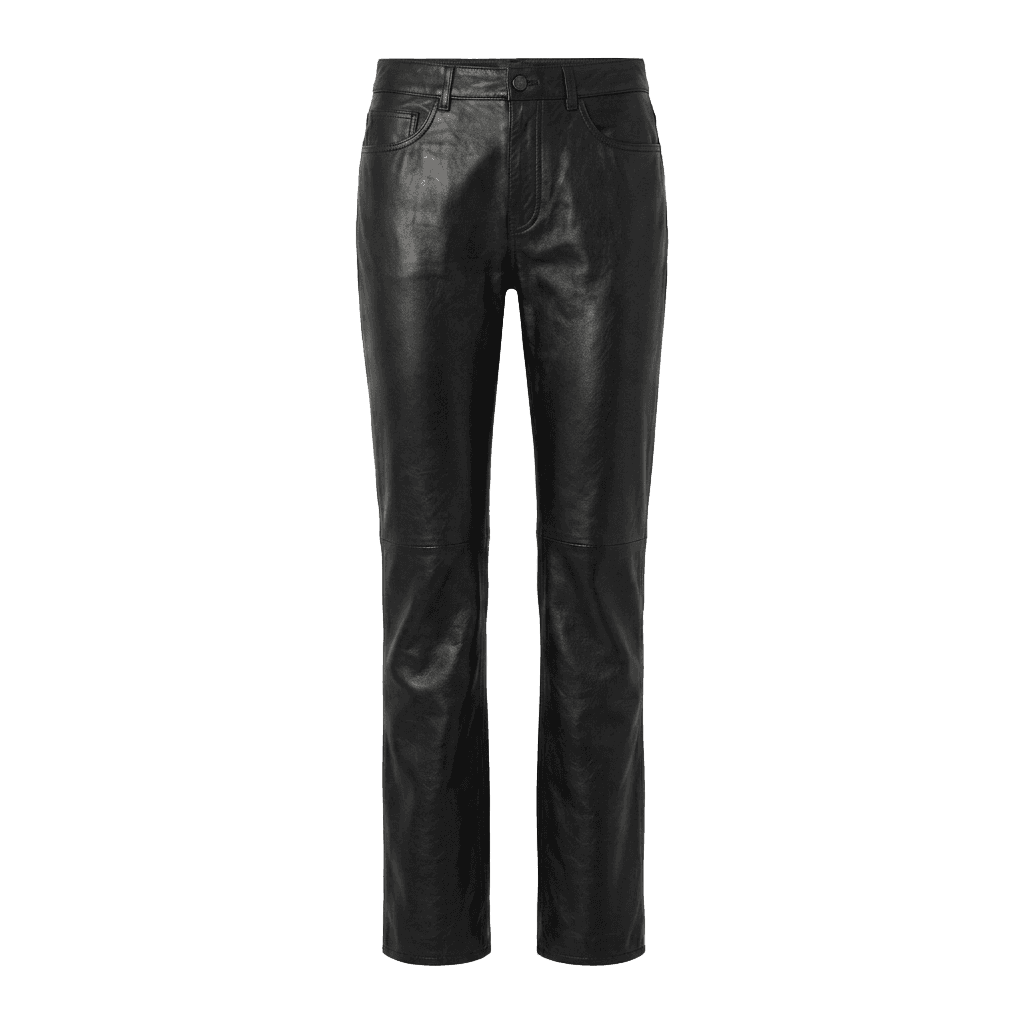 Black Leather Pants