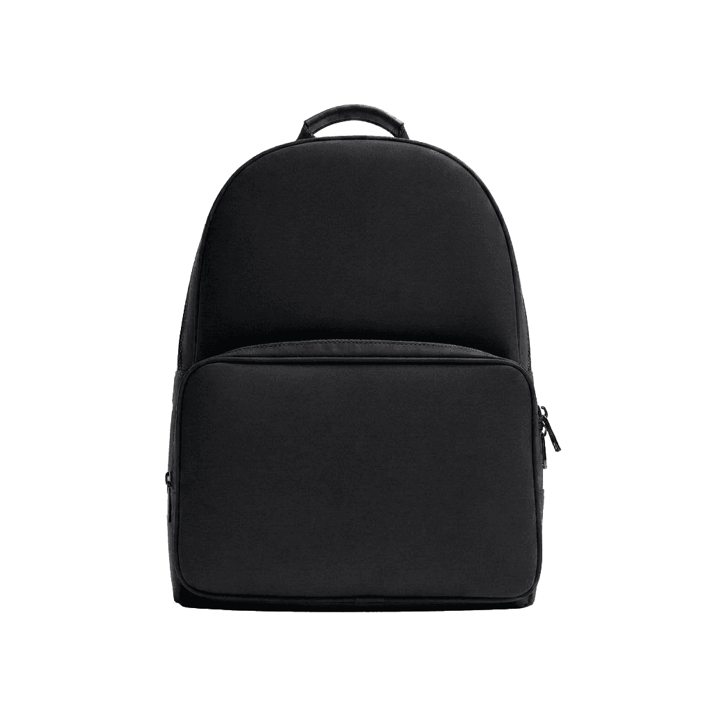 Black Essential Tech Backpack