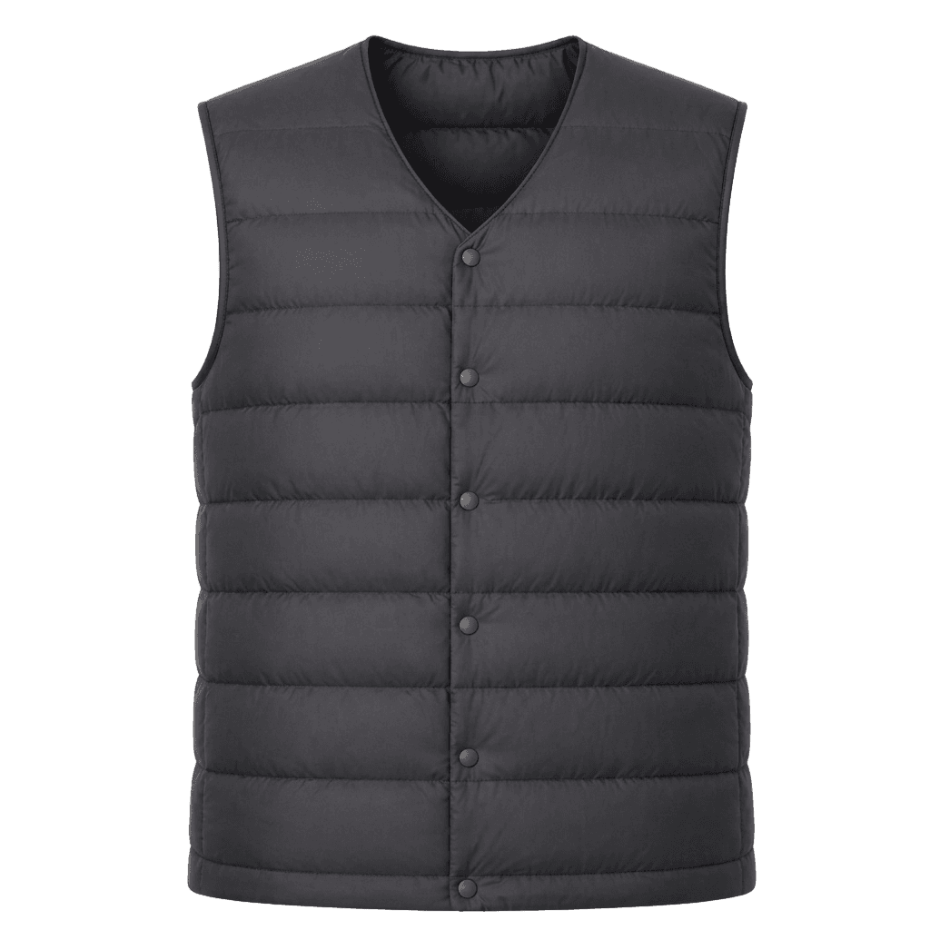 Black Puffer Vest