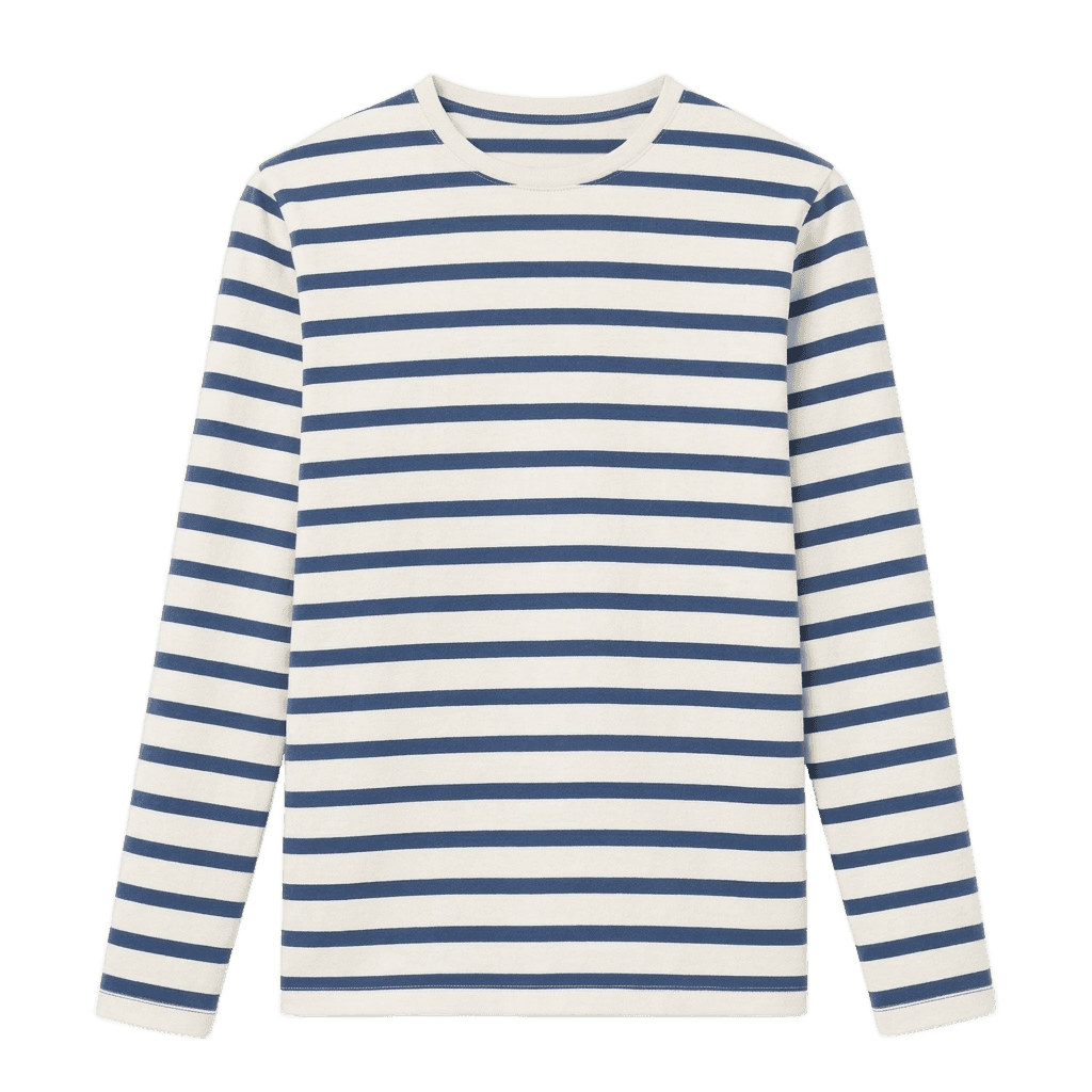 Light Blue Striped Mariniere
