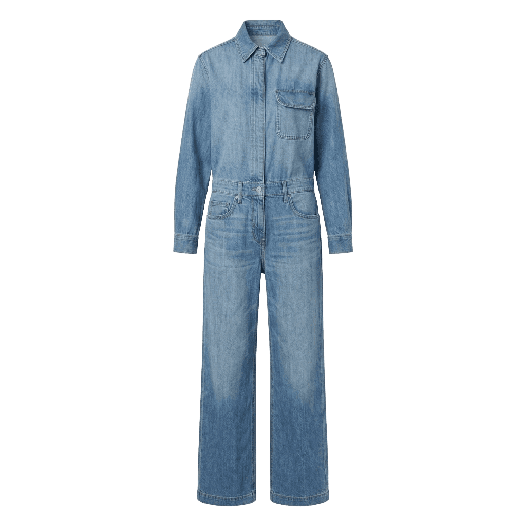 Light Denim Jumpsuit