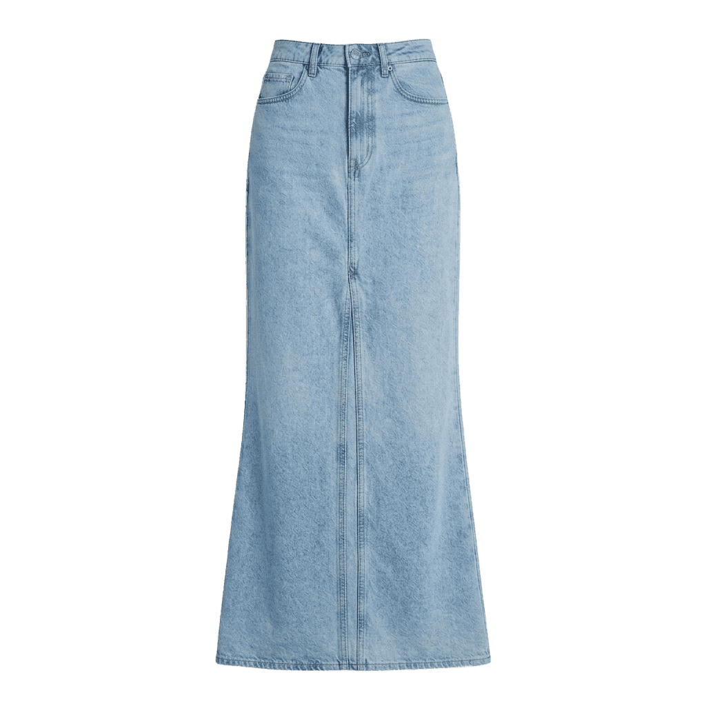Denim Maxi Skirts