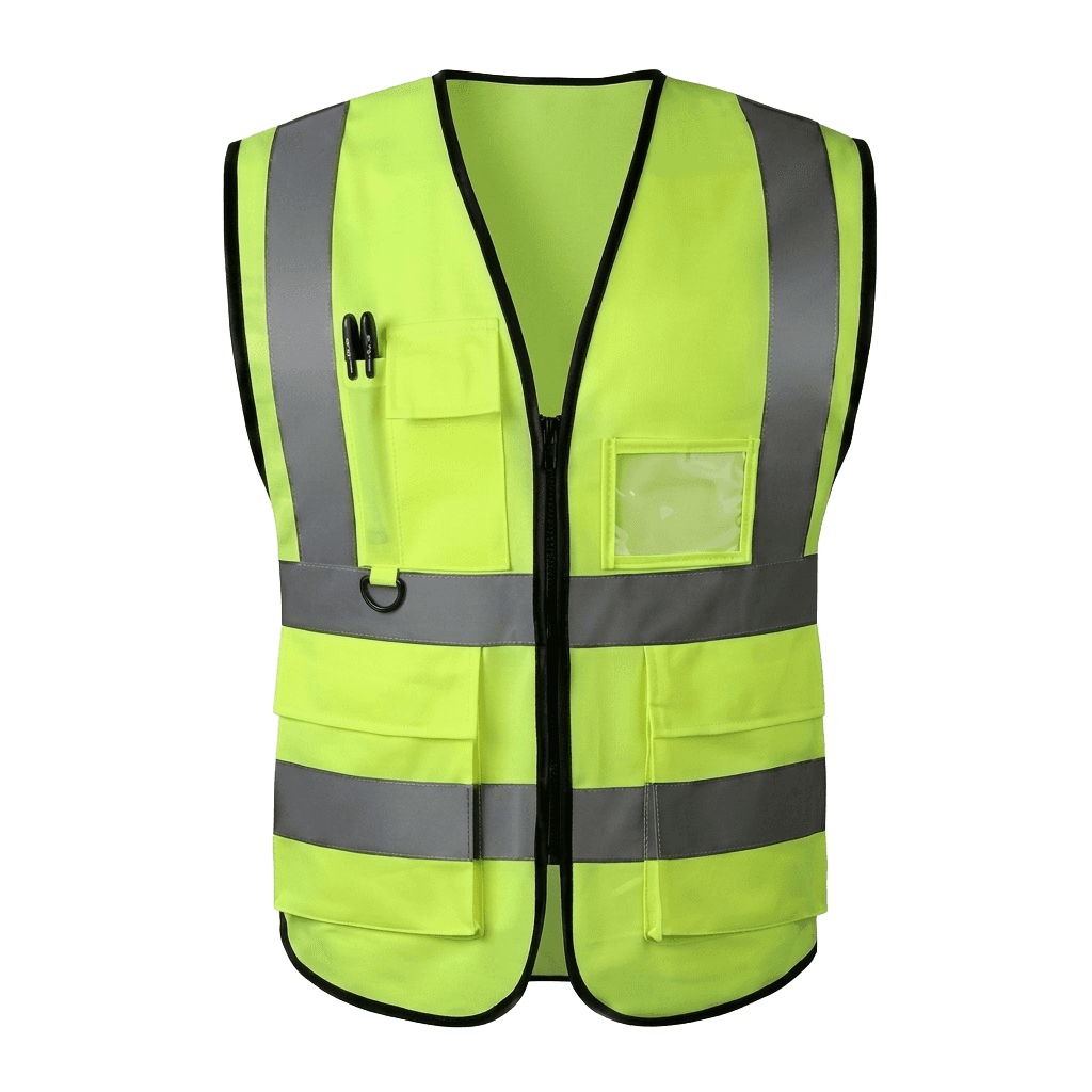 Neon Yellow Safety Vest