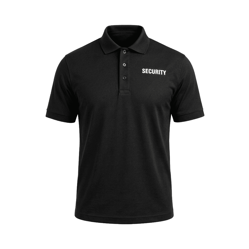 Security polo shirt