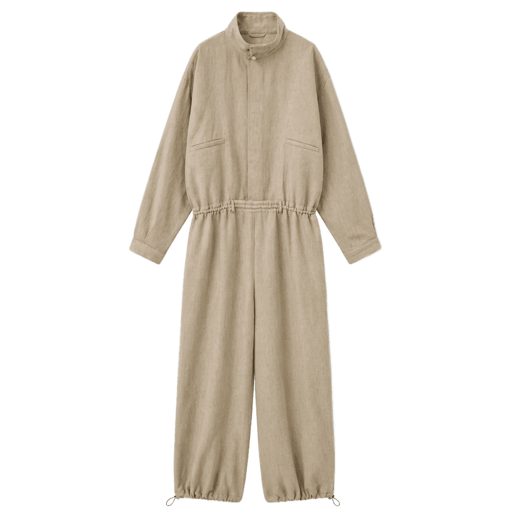 Washed Cotton Jumpsuit