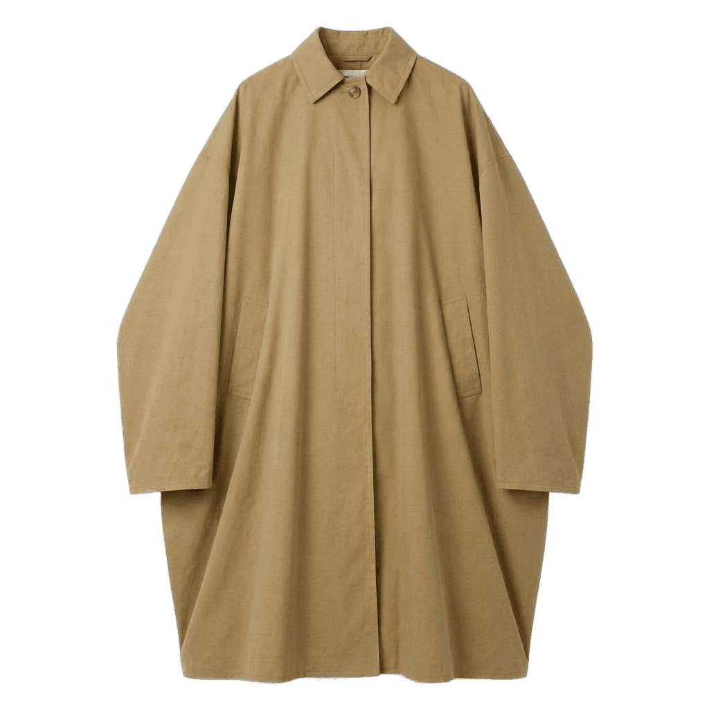Oversized Cocoon Mac Coat