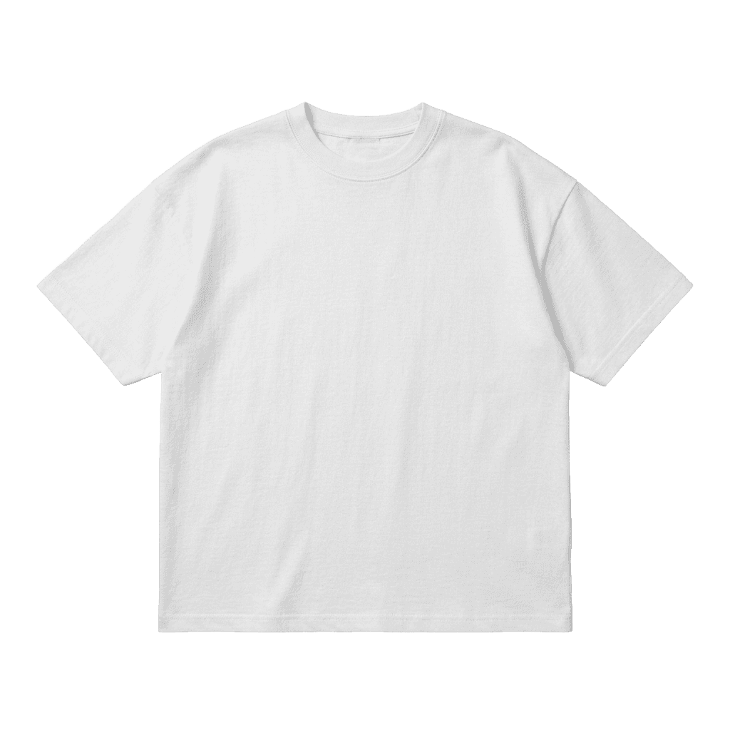 boxy oversized t-shirt/ Cropped Tee