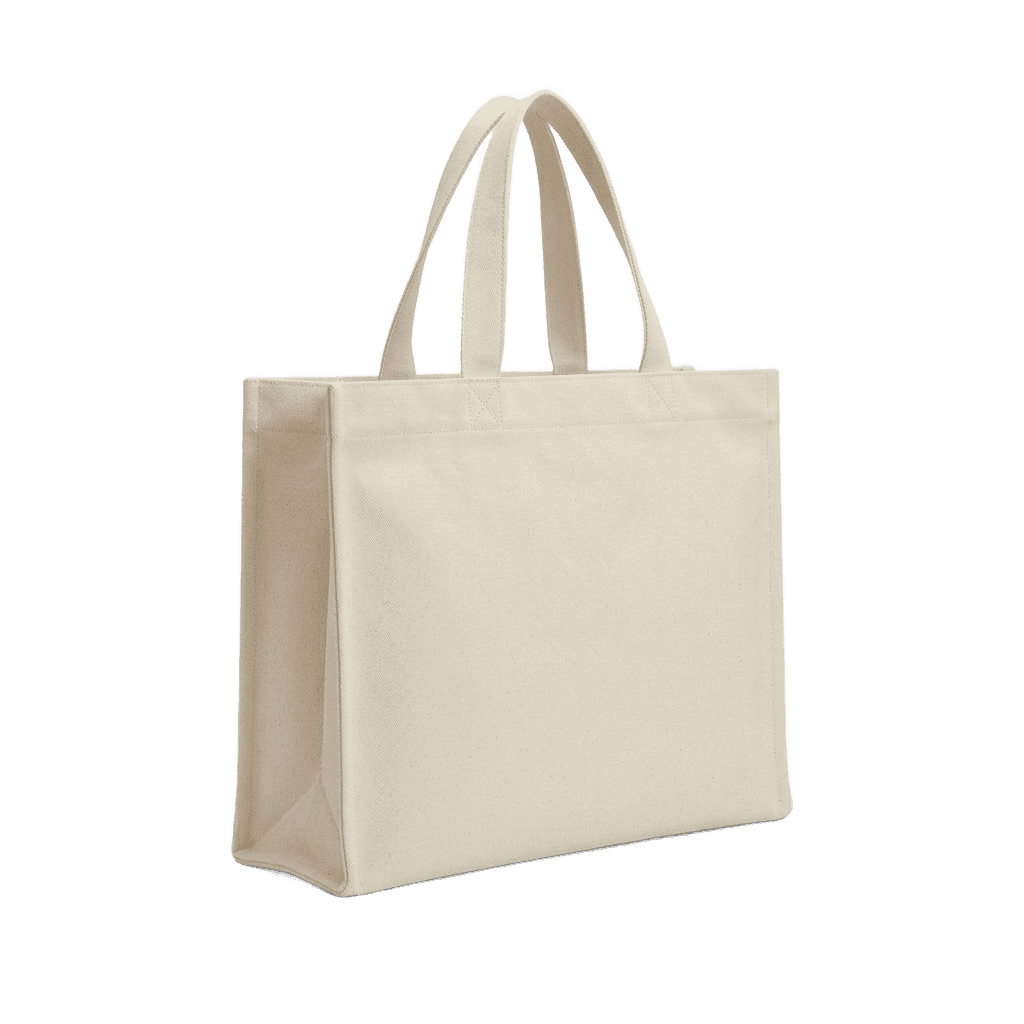 Structured Canvas Box Tote