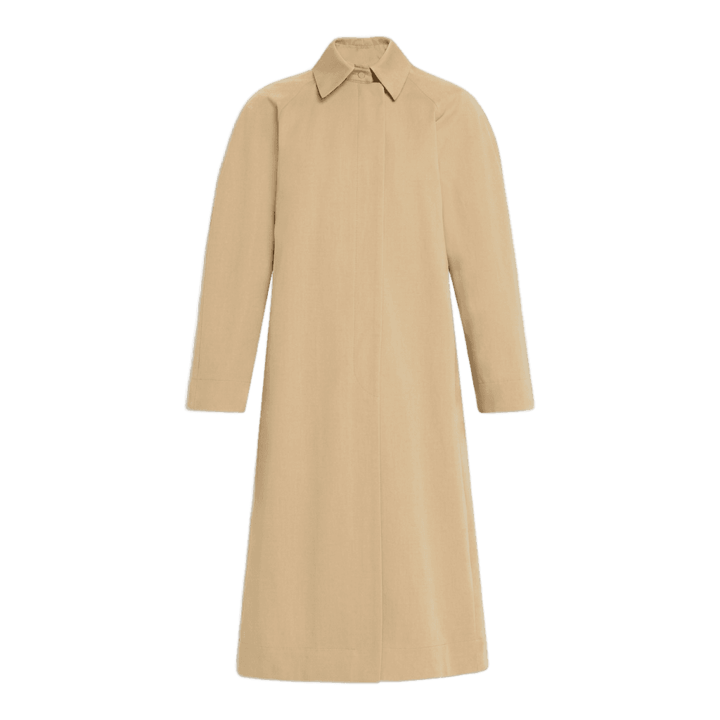 Single-Breasted Mac Coat