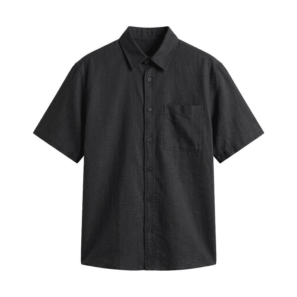 Black Short Sleeve Shirt