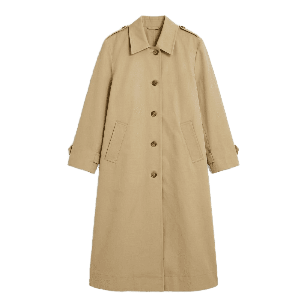 Mac Coat with Epaulettes