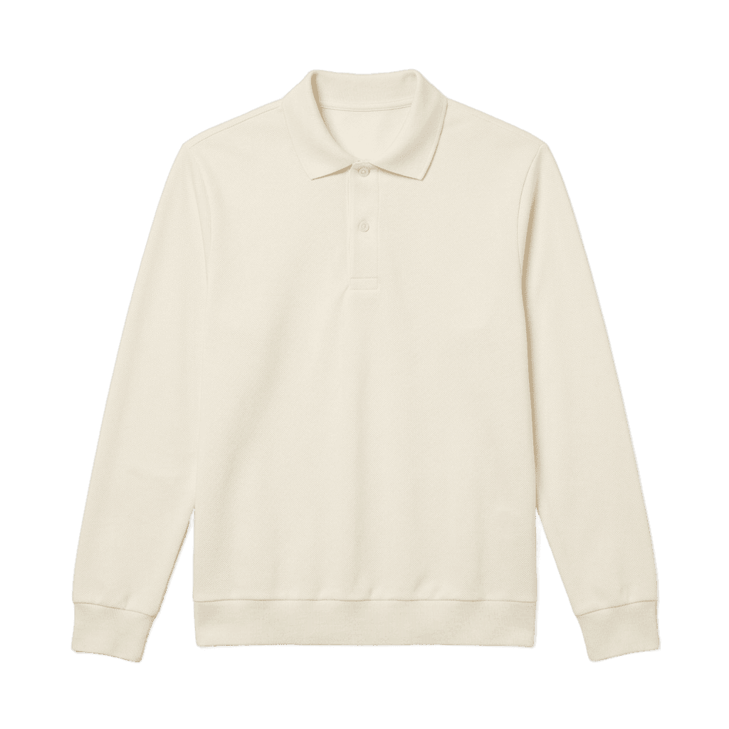 rugby-style sweatshirt