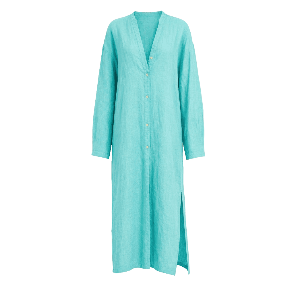 Linen Kaftan Dress